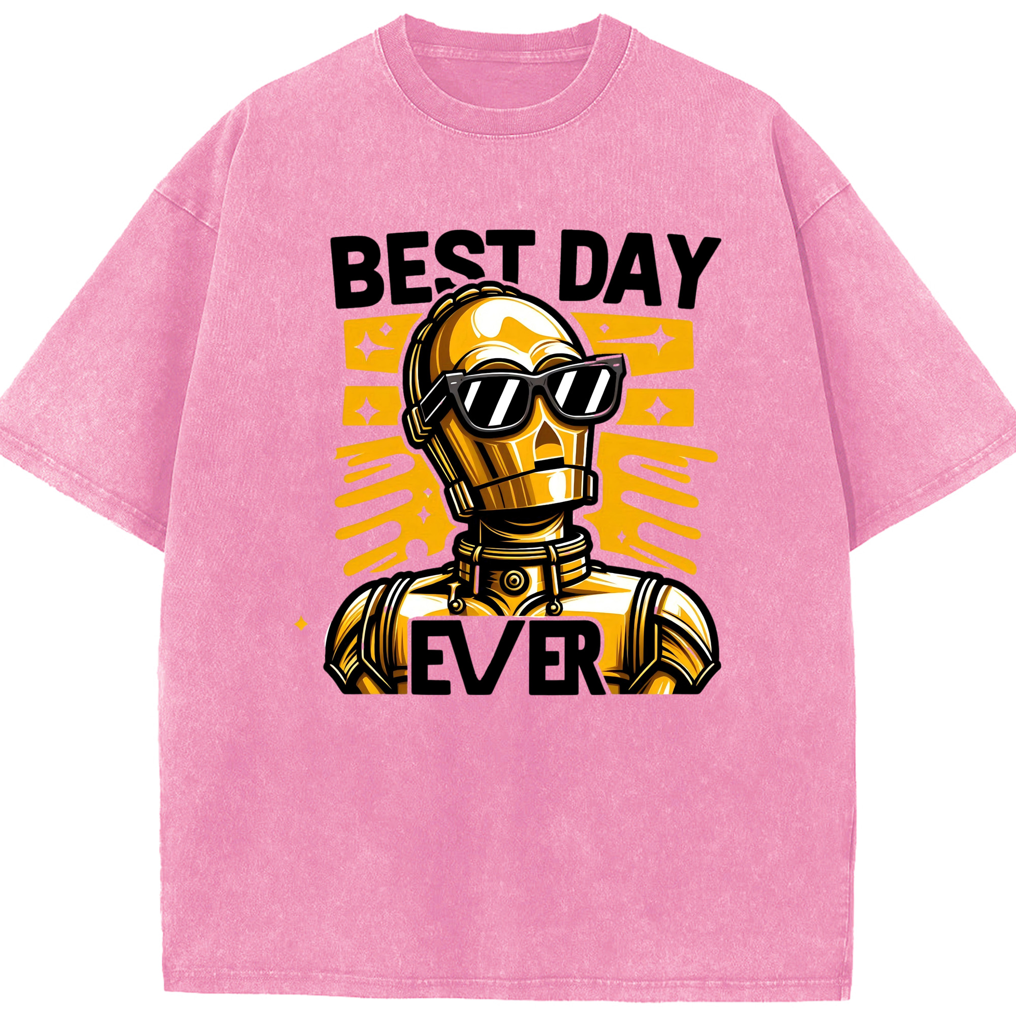 （画像用） スター・ウォーズ Star Wars 綿100% ヴィンテージ風 半袖Tシャツ（フロントプリント）